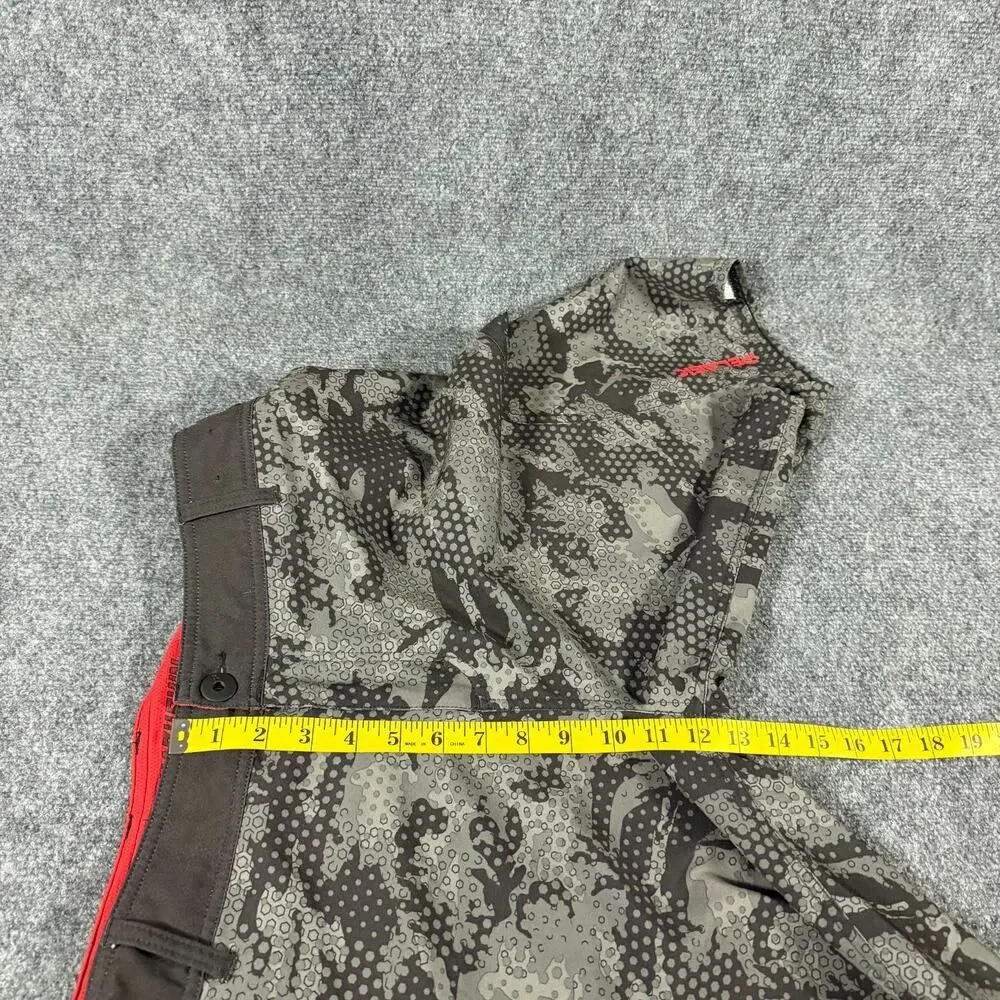 Pelagic Sharkskin Pro Fishing Shorts Mens 40 Black Gray Camo Performance